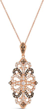 Le Vian Crazy Collection 14K Rose Gold 1.32 Ct. Tw. Diamond Pendant