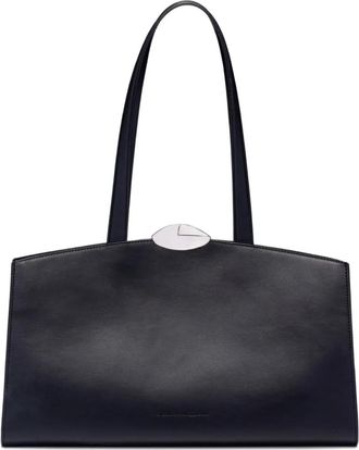 Benedetta Bruzziches Serena top handle tote bag - women - Calf Leather/Calf Leather - OS - Black