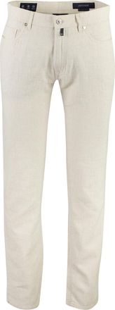 Pierre Cardin Beige broeken Pierre Cardin linnen zomer