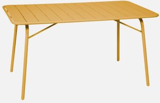 Sweeek Mesa De Jard&iacute;n Plegable De Metal, 140cm