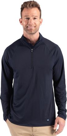 Cutter & Buck Prospect Recycled Featherlight Stretch Mens Big & Tall Quarter Zip