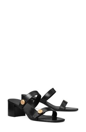 Tory Burch Romy City Slide Sandal in Perfect Black at Nordstrom, Size 10.5