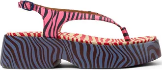 Camper Tasha T-strap Platform Sandals