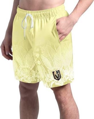 Margaritaville Mens Margaritaville Yellow Vegas Golden Knights Lagoon Fiesta Swim Short at Nordstrom, Size Xx-Large
