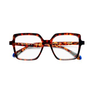 Etnia Barcelona Brutal No.28 Oversized Tortoiseshell Square Frame Eyeglasses