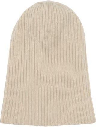 Portolano Slouchy Cashmere Beanie in Yogi Ivory at Nordstrom Rack