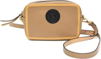 Fendi Pre-owned Cross Body Bags, female, Beige, Size: ONE SIZE Pre-owned Leather fendi-bags