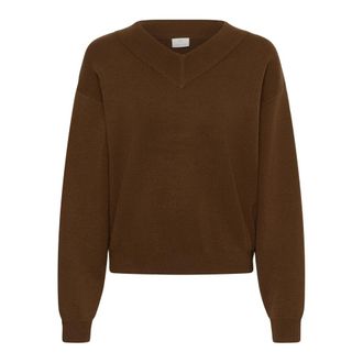 Kaffe Truien & Vesten, Dames, Groen, XL, Wol, Truien