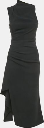 Elliatt Elliatt Black Crepe High Neck Giovanna Dress