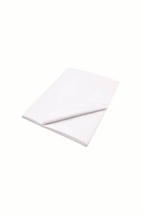 Murmur 1000TC Plain Dye Flat Sheet in White | Size: Super King Flat
