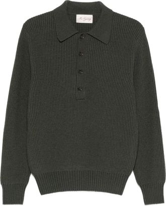 McGeorge of Scotland Polo con bottoni - Verde