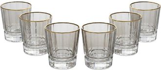 Barski Set Of 6 Double Old Fashioneds