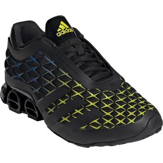 adidas Gender Inclusive Megaride S4 Sneaker in Black/Black/Solar Yellow at Nordstrom, Size 11.5 Womens