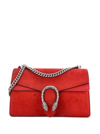 Gucci Dionysus Bag Suede Small shoulder bag - women - Suede - One Size - Red