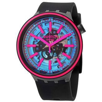 Swatch Big Bold Quartz Blue Dial Unisex Watch SO27B111