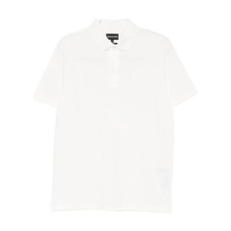 Emporio Armani T-shirt met ronde hals - Heren - Polos - Wit - 3XL - Tops