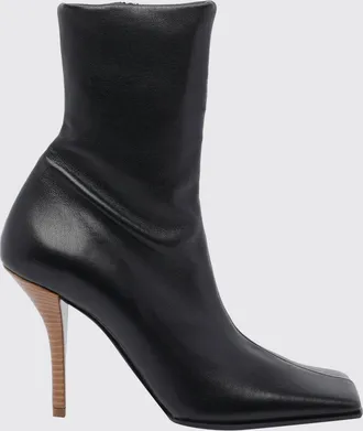 Alaia Stivaletti in pelle liscia con punta squadrata e tacco alto a stiletto