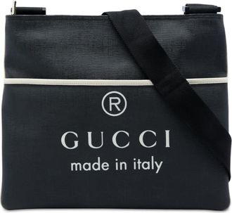 Gucci Pre-owned Gucci GG Supreme Trademark Logo Crossbody Unisex FL8T61U2UNX75OP1