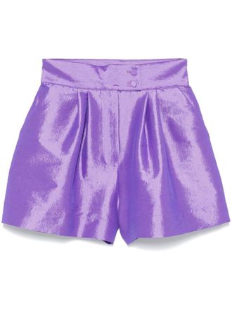 Styland Shorts in taffetà - Viola