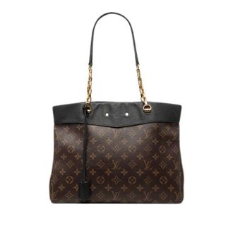 Louis Vuitton Pre-owned Tote Bags, female, Brown, Size: ONE SIZE Pre-owned Pallas Shopper