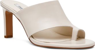 Steve Madden Valentin Slide Sandal in Bone Leather at Nordstrom, Size 7.5
