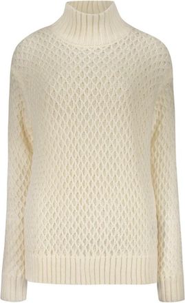 Moorer Turtleneck Trui - Dames - Coltruien - Beige - XS - Polyester - Truien & Vesten