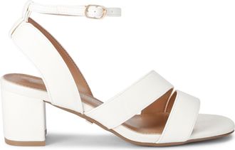 Kurt Geiger Womens Astrid Sandals - White - Size UK 3