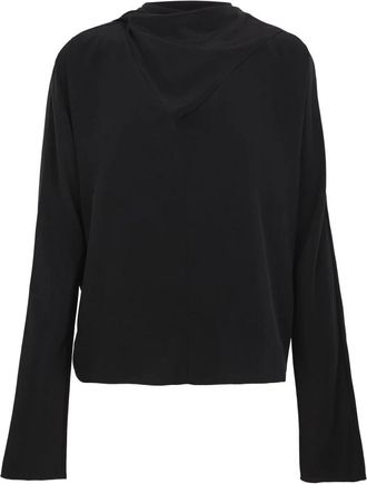 Cortana Dames, Blouses & Shirts, Zwart, Maat: L Zijde