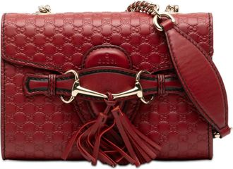 Gucci Pre-owned Gucci Mini Microssima Emily Crossbody Ladies MNJO74VJV88FR7RY