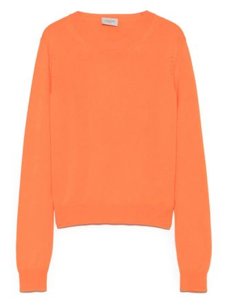 Jacob Cohen cashmere jumper - women - Cashmere - M - Orange