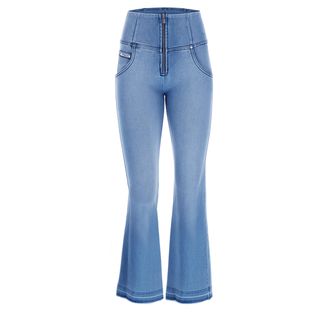 Freddy Jeans push up WR.UP 7/8 fondo flare effetto scucito