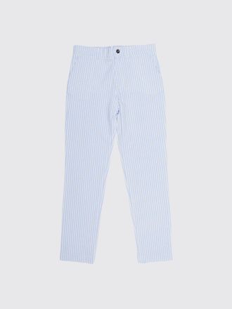 Tartine Et Chocolat Pantaloni chino slim fit da bambino a righe in cotone
