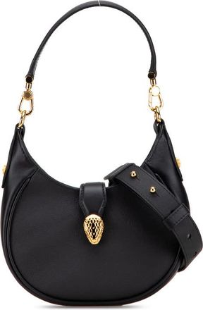 Bulgari Pre-owned Bvlgari Small Leather Serpenti Ellipse Satchel Ladies IG1PZ1XEJ94BZ670