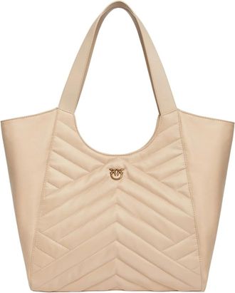 Pinko Mujer, Bolsos, Beige, Talla: ONE Size