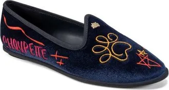 Karl Lagerfeld Vaneda Ikonic Loafer in Navy at Nordstrom, Size 6.5