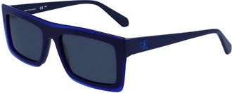 Calvin Klein Jeans CKJ23657S 400 Mens Sunglasses Blue Size 55
