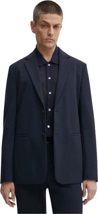 Theory Clinton Blazer - Heren - Blazers - Blauw - M - Polyester - Jassen