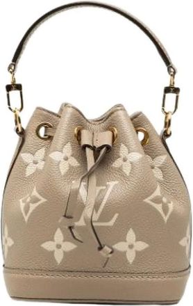 Louis Vuitton Pre-owned Nano Noe - Pre-owned - Mujer - Beige - ONE SIZE