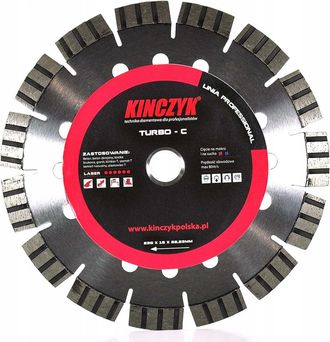 OEM Disco De Diamante Para Hormig&oacute;n Turbo-c 230 Mm Kinczyk