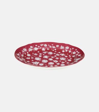 Cabana x Ginori 1735 floral porcelain platter