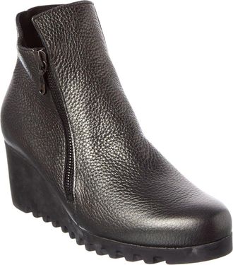 Arche Laelem Leather Wedge Bootie