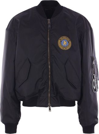 Balenciaga Mens Zip-Up Jacket