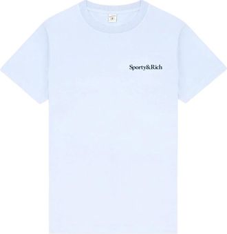 Sporty & Rich Play Tennis Tshirt - Dames - T-shirts - Blauw - M - Tops