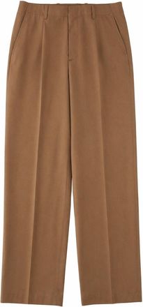 Our Legacy Tailored Wide-Leg Front Pleats Virgin Wool Formal Pants