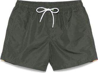 Sundek Costume da bagno con dettaglio a righe - Verde