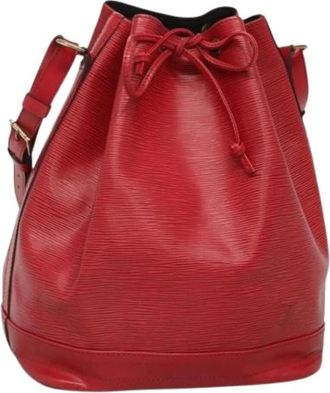 Louis Vuitton Pre-owned Bucket Bags, female, Red, Size: ONE SIZE Pre-owned Vintage Bucket Bag