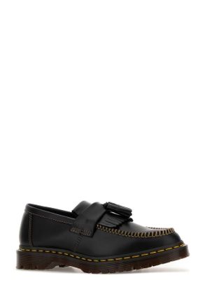 Dr. Martens Mens Black Leather Adrian Ben Loafers Mocassini