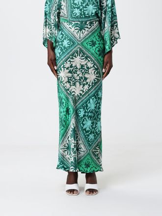 Hanita Printed Viscose Long Skirt