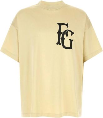 Fear of God T-shirt Girocollo Pulito - - Tops - Uomo - Giallo - M