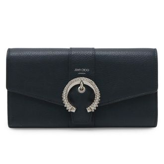 Jimmy Choo London Leather Martina Flap Wallet